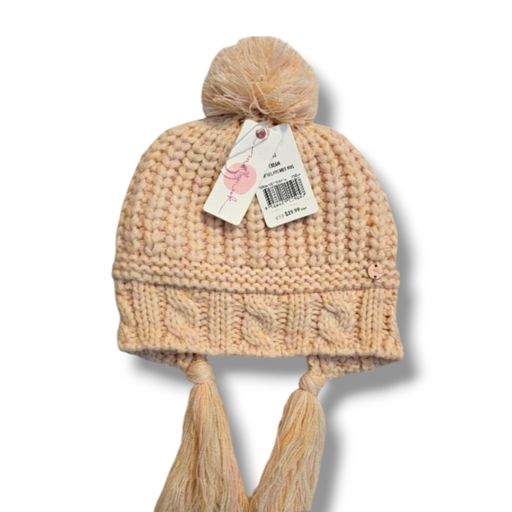 Children's Knitted Pom-Pom Hat